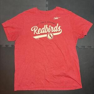 Nike St Louis Cardinals Shirt Men XL Red Baseball Crew Neck Short Sleeve MLB